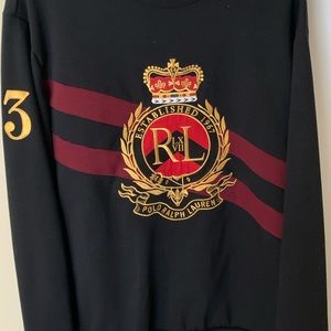 Polo Ralph Lauren men’s black crewneck sweatshirt size L